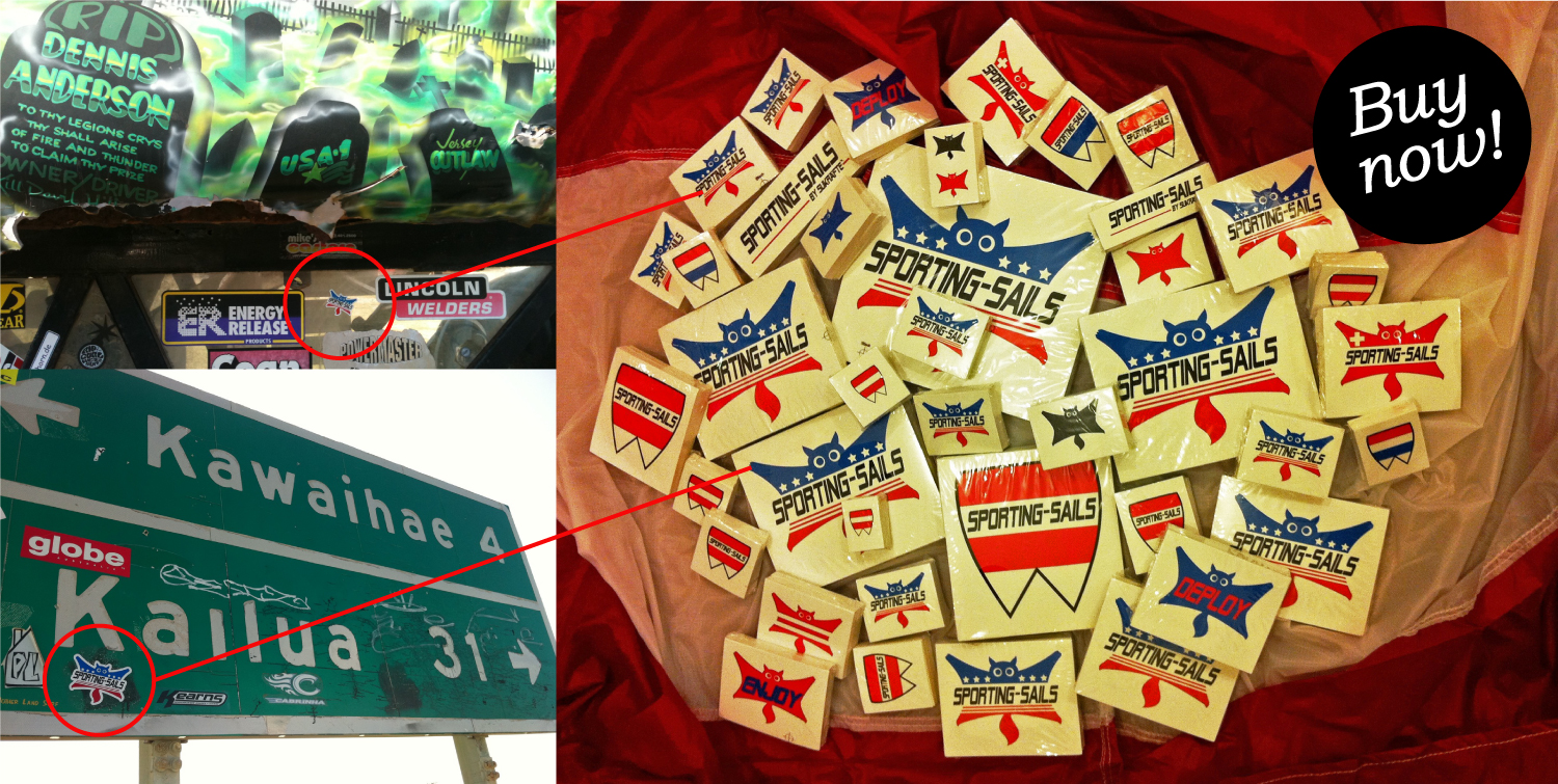 SPORTING-SAILS - The Official Sporting-Team Sticker Set